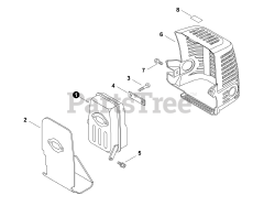 Echo RM-4300 - Echo Backpack Brush Cutter (SN: T85126001001 - T85126999999)