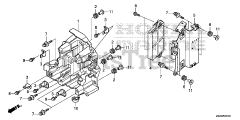 Honda BF250 A XXCA (BBJJ) - Honda Marine Engine, Made in Japan (SN: BBJJ-8000001 - BBJJ-9999999) ELECTRONIC CONTROL UNIT