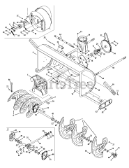 Craftsman 247.883981 (31BH97SJ799) - Craftsman Snow Thrower (2014)