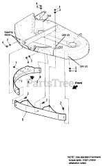 Simplicity 1692154 - Simplicity 34" Grass Mulcher & Leaf Shredder Kit