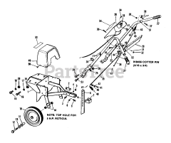 Simplicity 990702 - Simplicity Roticul Reversing Tiller, 3hp