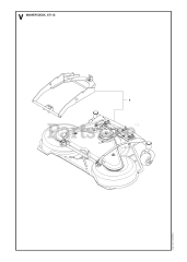 Husqvarna PR 17 AWD (966772701) - Husqvarna Swedish Riding Mower (2012-02) 44"/112CM CUTTING DECK 2