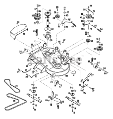 Troy-Bilt 14110 - Troy-Bilt 36" Side-Discharge Mower Deck (SN: 141100100101 & Above)