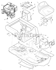 Murray 30550G - Murray 30" Lawn Tractor (1998)