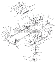 Gravely 890110 - Gravely 60" X-Factor Zero-Turn Mower Deck (SN: 020000 & Above)