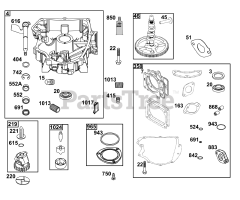 Briggs & Stratton 44N677-0082-G1 - Briggs & Stratton Vertical Engine