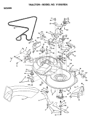 Electrolux/AYP Y 1292RB A - Electrolux/AYP Lawn Tractor MOWER