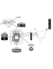 Huskee 21A-210J231 - Huskee Tiller (2010) (Tractor Supply)