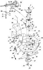 White Outdoor R-86 (130-511C190) - White Outdoor 30" Rear-Engine Riding Mower (1990)