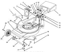 Lawn-Boy 10900 B - Lawn-Boy 48cm Walk-Behind Mower, Canada (SN: 005900001 - 005999999) (1995)