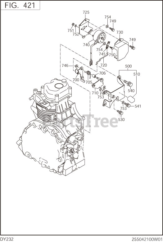 Subaru Robin DY232DD1070 DY23 2