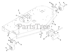 Gravely 992100 (ZT 1844 XL) - Gravely 44" Zero-Turn Mower, 18hp Kohler (SN: 000101 & Above)