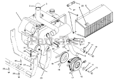 Toro 30610 (120) - Toro ProLine Rear-Engine Riding Mower (SN: 059000001 - 059001299) (1995)