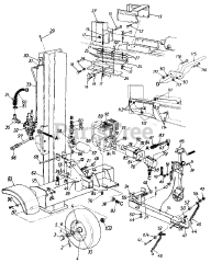 Cub Cadet LS 33 T (24AD595C101) - Cub Cadet Log Splitter (1998)