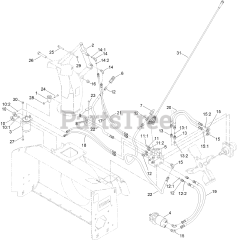 Toro 22585 - Toro Snow Thrower for Dingo Compact Utility Loader (SN: 320000001 - 320999999) (2020)