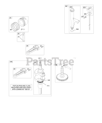 Briggs & Stratton 44K777-0124-B1 - Briggs & Stratton Vertical Engine Camshaft, Crankshaft, Lubrication, Piston, Rings, Connecting Rod