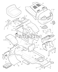 Briggs & Stratton 42910x192A - Briggs & Stratton 42" Lawn Tractor (1996)