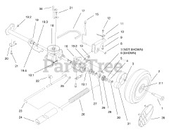 Toro 20823 - Toro 48cm Recycler Walk-Behind Mower (SN: 089000001 - 089999999) (1998)