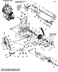 Simplicity 1691655 - Simplicity Rear-Engine Riding Mower, 12hp