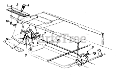 Yard Machines 13A6672G129 - Yard Machines Lawn Tractor (2001) (Home Depot)