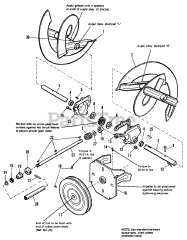 Simplicity 1080 S (1691776) - Simplicity 32" Snow Thrower, 10hp Auger Drive Group