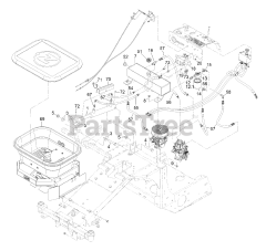 Exmark ZA4640 - Exmark 40" Z-Aerate Stand-On Aerator, Briggs & Stratton (SN: 408644346 - 411294211) (Rev A) (2021)