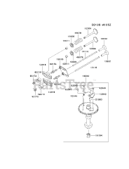 Kawasaki FJ180V-AM10 - Kawasaki Engine VALVE/CAMSHAFT