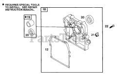 Briggs & Stratton 90202-0101-01 - Briggs & Stratton Horizontal Engine Sump