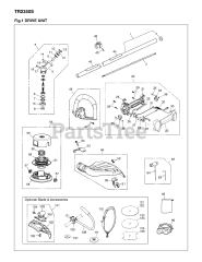 RedMax TR 2350 S - RedMax String Trimmer (SN: 90200101 - 90801411) (2010-04)