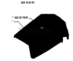 Husqvarna 40 - Husqvarna Chainsaw (1985-09) Top Cover