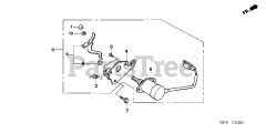 Honda GX240 U1 ED2 (GCAKK) - Honda Engine, Made in Japan (SN: GCAKK-1000001 - GCAKK-9999999) AUTO THROTTLE