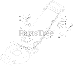 Toro 20797 - Toro 53cm Super Recycler Walk-Behind Mower (SN: 313000001 - 313999999) (2013) Electrical Assembly