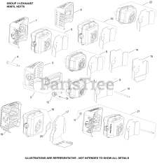 Kohler HD675-3003 - Kohler HD Series Engine, Basic Version, 6.75 ft-lbs, 149cc 11 Exhaust