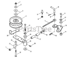 Snapper PMH 7481 (80573) - Snapper 48" Pro Mower Deck Assembly