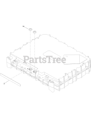 Toro 18740 TE - Toro 122cm Z Master Revolution Zero-Turn Mower (SN: 415162084 - 415299999) Battery Assembly No. 145-5320