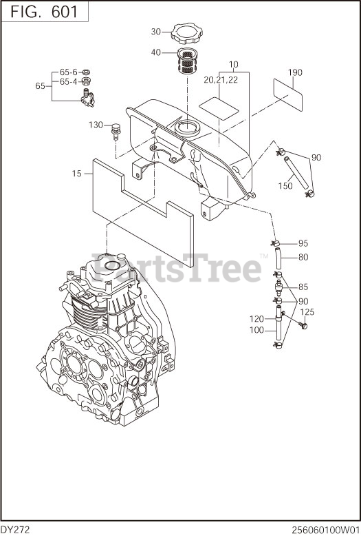 Subaru Robin DY272DS5430 DY27 2