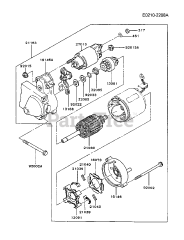 Kawasaki FB460V-BS19 - Kawasaki Engine STARTER