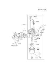 Kawasaki FE120D-AS03 - Kawasaki Engine CARBURETOR