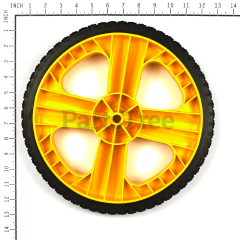 Simplicity 7101708 Use 7105711yp: Wheel 12x 2 Idle  W/Db Trd  Brute - image 4