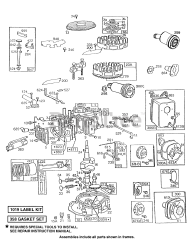 Briggs & Stratton 132922-3016-01 - Briggs & Stratton Vertical Engine