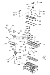 Milbank 076540-01 - Milbank 35kW Liquid Cooled Home Standby Generator Engine Service Parts - Cylinder Head (80014155)