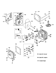 MTD 11A-B2J1704 - MTD Gold Walk-Behind Mower (2012) 5P70MU Cylinder Head