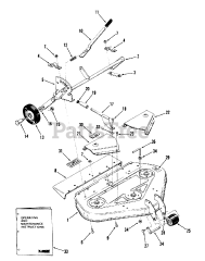 Toro 03-08BP03 (A-81) - Toro Rear-Engine Riding Mower (1983)