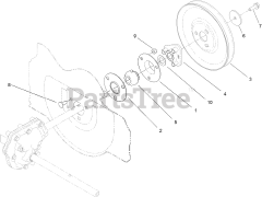 Toro 37798 (824 OE) - Toro 24" Power Max Snow Thrower (SN: 411309389 - 412999999) Impeller Assembly