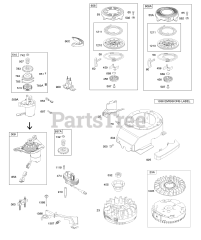 Briggs & Stratton 126L07-0662-F1 - Briggs & Stratton Vertical Engine