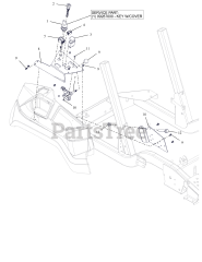 Ariens 991158 - Ariens Zenith 60" Zero-Turn Mower, 23.5hp Kawasaki FX (SN: 135000 - 199999) Control Panel – ZENITH