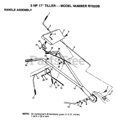 Roper RY 820 B - Roper Rally Tiller