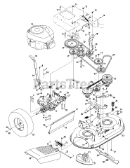 Craftsman 247.889981 (12AE764Y099) - Craftsman Walk-Behind Mower (2012) (Sears)