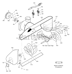 Craftsman C950-52419-2 - Craftsman 24" Snow Thrower, Canada (2005) (Sears)