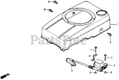 Honda HR214 PXA#1 (HR214) - Honda 21" Walk-Behind Mower, Made in USA (SN: HR214-6000001 - HR214-9999999) FAN COVER